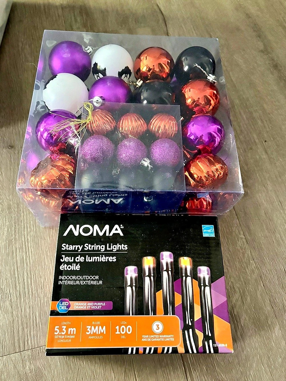 Halloween Ornament & NOMA Light Bundle – NEW